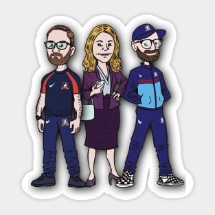 The Richmond Way Podcast: Trio Sticker